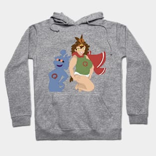 Groundhog-Chan's Halloween Costume Hoodie